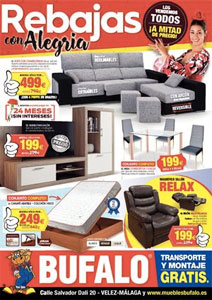 Folleto de ofertas de Muebles Búfalo