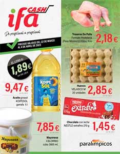 Folleto de Ofertas CASH IFA (Castilla y León)