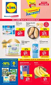 Folleto LIDL de Ofertas en Alimentación de Hoy y Esta Semana