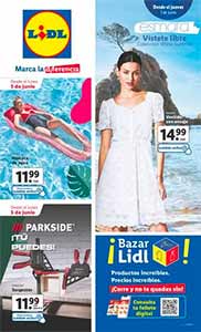 Folleto LIDL de Ofertas en Bazar de Hoy y Esta Semana