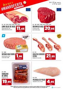 Folleto de Ofertas de Productos Frescos MAKRO