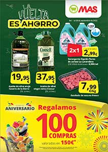 Folleto de Ofertas del Mes Supermercados MAS