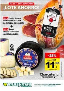 Folleto de Ofertas Quincenales de Supermercados MASYMAS en Alicante, Castellón, Murcia y Valencia