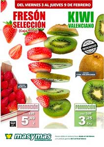 Folleto de Ofertas Quincenales de Supermercados MASYMAS en Alicante, Castellón, Murcia y Valencia