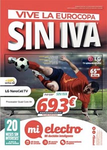 Folleto de Ofertas Días Sin IVA de MI ELECTRO