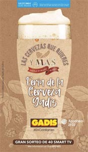 Folleto de Ofertas de Cervezas de Supermercados GADIS