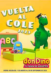 Catálogo de Ofertas de la Vuelta al Cole de DON DINO