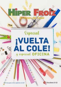 Folleto de Ofertas de Vuelta al Cole en HIPER FROIZ