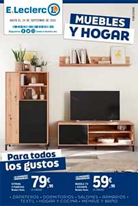 Catálogo de Muebles en E.LECLERC