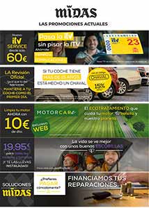 Folletos de Ofertas de Talleres MIDAS