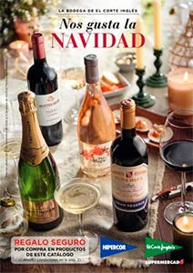 Folleto de Ofertas en Vinos de HIPERCOR y EL CORTE INGLÉS