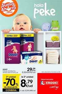 Folleto Especial de Ofertas en Ropa y Artículos para Bebé de EROSKI