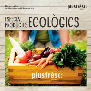 Folleto de ofertas en Productos Ecológicos de PLUSFRESC