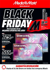 Folleto de Ofertas BLACK FRIDAY en MEDIAMARKT ▻ Ver OFERTAS (NUEVO)