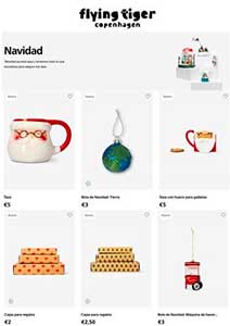 Folleto Especial de Navidad de FLYING TIGER Copenhagen