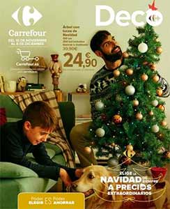 Catálogo de Decoración de Navidad en Carrefour