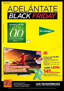 Catálogo Black Friday en Electrónica y Electrodomésticos de EL CORTE INGLÉS