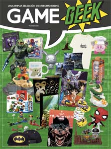 Folleto de Ofertas de Merchandising en GAME Geek