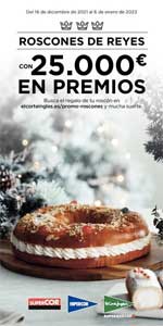 Folleto Especial de Roscones de Reyes de EL CORTE INGLÉS, HIPERCOR y SUPERCOR