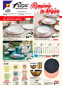 Folleto de Ofertas en Menaje de Cocina en FITA IBICENTRO
