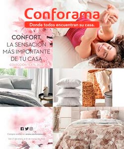 Catálogo de Textil y Ropa de Cama CONFORAMA