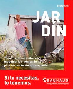 Catálogo de Herramientas Y Maquinarías de Jardín en BAUHAUS