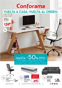 Catálogo de Ofertas del Mes en CONFORAMA