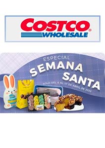 Catálogo de Ofertas Especial Semana Santa de COSTCO Wholesale