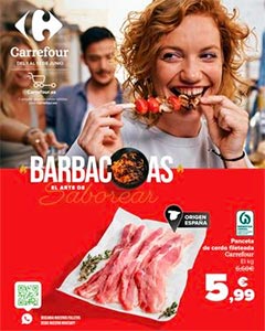Folleto de Ofertas de Barbacoas de Hipermercados CARREFOUR