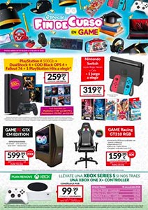 Folleto Especial de Ofertas Fin de Curso en GAME