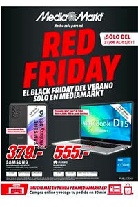 Folleto de Ofertas Red Friday de MEDIAMARKT
