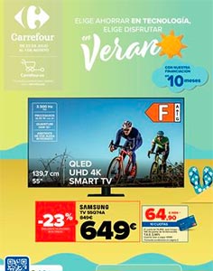 Folleto de Ofertas de Verano de Hipermercados CARREFOUR