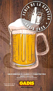Folleto de Ofertas de Cervezas de Supermercados GADIS