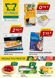 Folleto de Ofertas Quincenales de Supermercados MASYMAS en Jaén y Córdoba