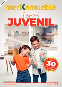 Folleto Especial de Ofertas en Muebles Juveniles de MERKAMUEBLE