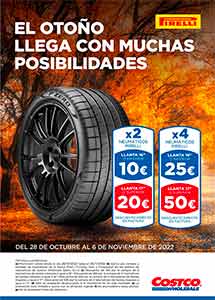 Catálogo de Ofertas de Neumáticos COSTCO Wholesale