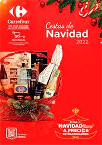 Folleto de Ofertas en Cestas de Navidad de CARREFOUR