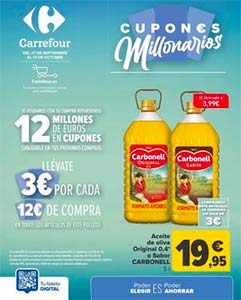 Folleto de Ofertas Quincenales de Hipermercados CARREFOUR