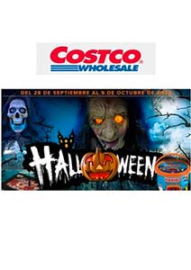 Folleto de Ofertas de Halloween de COSTCO Wholesale
