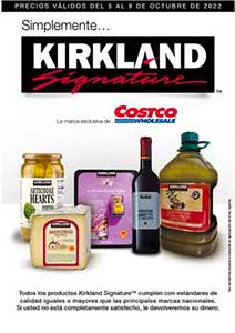 Folleto de Ofertas de Kirkland Signature en COSTCO Wholesale