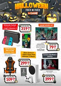 Folleto de Ofertas de Halloween en GAME