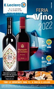 Folleto de Ofertas en Vinos de E.LECLERC