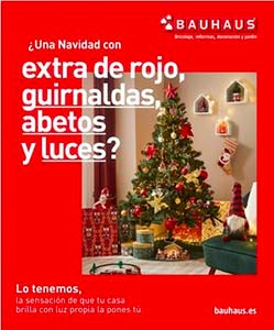 Catálogo de Decoración de Navidad en BAUHAUS