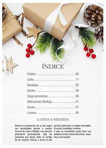 Catálogo de Lotes y Cestas de Navidad en FROIZ