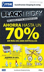Folleto de Ofertas Black Friday de JYSK