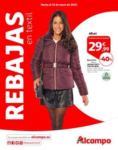 Folleto de Ofertas de Ropa en ALCAMPO