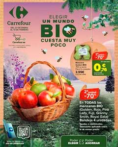 Folletos Ofertas Productos BIO en CARREFOUR