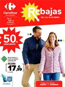 Folleto de Ofertas de Ropa en Hipermercados CARREFOUR