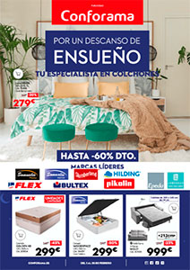 Catálogo de Ofertas en Colchones de CONFORAMA
