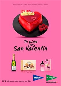 Catálogo de Ofertas Regalos de San Valentín en EL CORTE INGLÉS e HIPERCOR